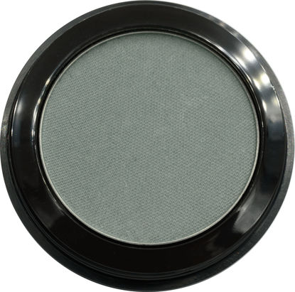Picture of Pure Ziva Spruce Matte Deep Green Blue Grey Gray Pressed Powder Single Vegan Eyeshadow; Talc, Paraben & Cruelty Free
