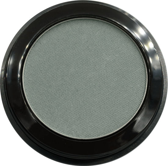 Picture of Pure Ziva Spruce Matte Deep Green Blue Grey Gray Pressed Powder Single Vegan Eyeshadow; Talc, Paraben & Cruelty Free