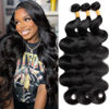Picture of 12A Human Hair Bundles Body Wave Bundles Human Hair 3 Bundles Human Hair 16 18 20 Inch Weave Bundles Human Hair 100% Unprocessed Brazilian Bundles Human Hair Bundles Deals Human Hair