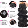 Picture of 12A Human Hair Bundles Body Wave Bundles Human Hair 3 Bundles Human Hair 16 18 20 Inch Weave Bundles Human Hair 100% Unprocessed Brazilian Bundles Human Hair Bundles Deals Human Hair