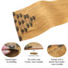 Picture of DOORES Seamless Clip in Hair Extensions Real Human Hair, Honey Blonde110g 7pcs 20 Inch, Hair Extensions Clip in Human Hair Extensions Straight Remy Hair Invisi Edge Hair Extensions