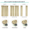 Picture of DOORES Human Hair Clip in Extensions, 5pcs 85g Ash Blonde Highlighted Platinum Blonde 22 Inch, Real Hair Extensions Clip in Human Hair Long Soft Straight Hair Pieces