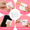 Picture of Lint Free Nail Wipes, Acetone Nail Polish Remover 1080PCS with Pump Dispenser, Gel Nail Polish Remover Pads Soft Non-Woven Nail Wipes for Nail Polish Remover and Acrylic Nail Supplies