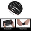 Picture of WLLHYF 2 PCS Wig Cap Hair Net Sleeping Bonnets Essentials Hairnets Elastic Bands Wrap Grip Crochet Braided Satin Cosplay Head Making Fix Mesh Sew Headwear Night Hats Women Men
