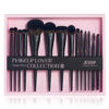 Picture of Jessup Makeup Brushes Set Jessup Make up Brushes 14Pcs Black Kabuki Foundation Eyeshadow Contour Concealer Powder Eyeliner Crease Eyebrow Blending Brush with Gift Box, T336-G