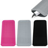 Picture of 3PCS Silicone Heat Resistant Mat Pouch for Hair Straightener, Curling Iron, Flat Iron and Hot Hair Tools (Black+Grey+Pink)