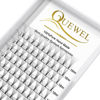 Picture of QUEWEL Volume Lash Extensions 6D 0.07mm D Curl 16mm Short Stem Premade Fans Soft|Optinal 3D|4D|5D|6D|7D|8D 0.07/0.10mm C/D 8-20mm Mix-9-16mm 12-15mm 8-15mm|(6D 0.07D 16mm)