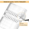 Picture of QUEWEL Volume Lash Extensions 5D 0.10mm D Curl Mix-9-16mm Short Stem Premade Fans Soft|Optinal 3D|4D|5D|6D|7D|8D 0.07/0.10mm C/D 8-20mm Mix-9-16mm 12-15mm 8-15mm|(5D 0.10D MIX9-16)