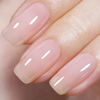 Picture of AILLSA Milky Pink Gel Nail Polish Sheer Neutral Nude Gel Polish Light Natural Color Translucent Gel Polish Long Lasting Jelly Pink Soak Off U V Gel for French Manicure Nail Art at Home 0.51 Fl Oz