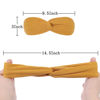 Picture of XTREND 8 Pcs Headbands for Women Cross Knotted Elastic Headbands Yoga Workout Headbands Non-Slip Soft Headbands Solid Color Simple Versatile Hair Accessory Headbands