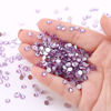 Picture of Novani Crystal Rhinestones, Flatback Loose Gemstones 1440pcs Glass Rhinestones for Clothes Shoes Crafts Makeup Nail Art and DIY Decorations(SS10, Lavender)