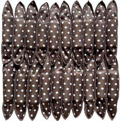 Picture of Aimin Heatless Curlers, Soft Overnight Foam Rollers for Long Hair, No Heat Satin Sponge Curlers (40 pcs, black)