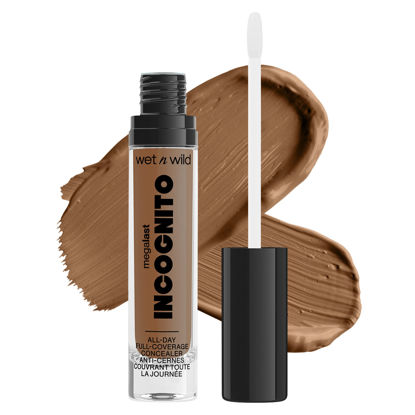 Picture of wet n wild Mega Last Incognito All-Day Full Coverage Liquid Matte Concealer Deep,1114054