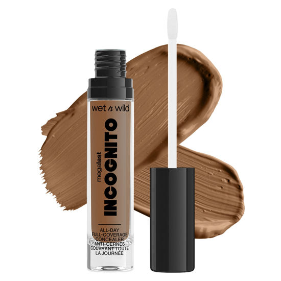 Picture of wet n wild Mega Last Incognito All-Day Full Coverage Liquid Matte Concealer Deep,1114054