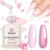 Picture of Beetles Gel Polish 2 In 1 Pearlescent Glitter Gel Top Coat，Pearl Gel Nail Polish Glossy Shiny Gel Nail Polish No Wipe Gel Top Coat Soak Off UV Led Long Lasting Shine Manicure Valentine's Day Gifts