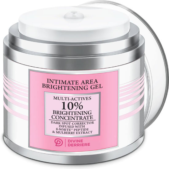 Picture of Divine Derriere Intimate Dark Spot Remover for Body, Face, Bikini and Sensitive Areas - Dark Spot Corrector Cream for Intimate Areas Contains Mulberry Extract, Alpha Arbutin, Peptide