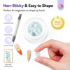 Picture of SAVILAND SSProX Super Sculpture Solid Builder Nail Gel for Nails Kit: 30 Days Long Lasting 3D Nail Gel 30 g Clear Hard Gel with 30 g Rhinestone Glue Gel for Nail Extension Nail Art Salon