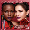 Picture of evpct DNM 3Pcs Dark Purple Mauve Plum Maroon Matte Liquid Lipstick Lip Stain Sets for Women Matte+Lipstick Long Lasting Permanent Lipstick 24 hr Hours Magic Lipstick 24 Hours original Waterproof 22#