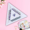 Picture of Jollin Hot Fix Crystal Flatback Rhinestones Glass Diamantes Gems 2.0mm(6ss 2880pcs, Moonlight)