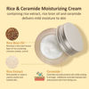 Picture of The Face Shop Rice Ceramide Moisturizing Cream - Rice Extract + Rice Bran Oil - Hydrating Targets Dryness, Brightening - Dermatologically Tested - Lightweight Moisturizer Face Cream - Korean Skin Care