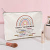 Picture of Things To Temember, Self Care Reminder, Makeup Bag, Note To Self, Self Love, Self Care Makeup Case, Sister Gift, Daughter Gift from Mom