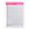 Picture of TDANCE Premade Fans Eyelash Extensions 320 Fans Pre Made Fans Lash Extensions Middle Stem Heat Bonded Premade Lash Fans Volume Lash Extensions(320-10D-0.03-D-11)