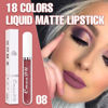 Picture of evpct CmaaDu 1Pcs Deep Mauve Liquid Matte Lipstick Lipgloss Set for Women, labiales mate 24 horas originales matte larga duracion 24 Hour Lipstick Lip Stains Long Lasting Waterproof 24, 08#