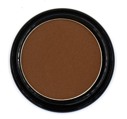 Picture of Pure Ziva Chocolate Brown Chestnut Cocoa Matte Opaque Pressed Powder Single Vegan Eyeshadow; Talc, Paraben & Cruelty Free