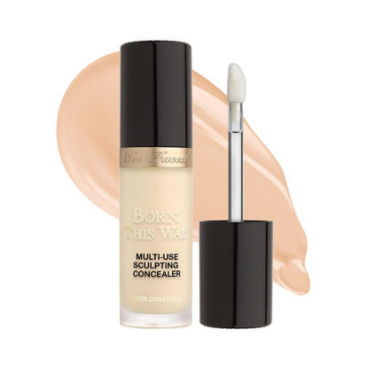 Picture of Too Faced Born This Way Super Coverage Multi-Use Concealer | Oil Free, Long Lasting + Hydrating, Full Size, 0.46 Fl Oz, Almond