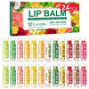 Picture of DMSKY 24 Pack Lip Balm, Natural Lip Balm Bulk with Vitamin E and Coconut Oil, Lip Care Product, Moisturizing Soothing Chapped Lips