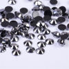 Picture of 3000 Pieces SS12 3mm Flatback Rhinestones Clear Glass Round Gems Crystals for Nail Art DIY Crafts Clothes Shoes Bags （Mineral Gray）
