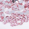 Picture of 1000 Pieces SS20 5mm Flatback Rhinestones Clear Glass Round Gems Crystals for Nail Art DIY Crafts Clothes Shoes Bags （Light Pink）
