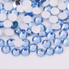 Picture of 1000 Pieces SS20 5mm Flatback Rhinestones Clear Glass Round Gems Crystals for Nail Art DIY Crafts Clothes Shoes Bags （Light Blue）