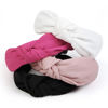 Picture of Pink Headbands for Women Girls Non Slip Cute Knotted Headbands Fashion Women Headbands for Hair Wide Top Knot Hairband for Women‘s Hair Pink Girls Hair Accessories for Women Valentine‘s Day Headbands