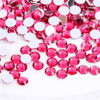 Picture of 1500 Pieces SS16 4mm Flatback Rhinestones Clear Glass Round Gems Crystals for Nail Art DIY Crafts Clothes Shoes Bags （Rose Red）