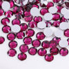 Picture of 3000 Pieces SS12 3mm Flatback Rhinestones Clear Glass Round Gems Crystals for Nail Art DIY Crafts Clothes Shoes Bags （Grape Purple）