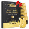 Picture of Under Eye Patches (24 Pairs) - 24K Gold Eye Masks Enriched with Abundant Collagen | Diminish Dark Circles and Puffiness | Anti-Aging, Smooth Fine Line, Nourish Skin - Valentines Day Gifts for Women