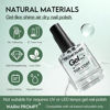 Picture of Top Coat Nail Polish Clear: Quick Dry Nail Polish No Chip High Shine Long Lasting Glossy Nail Polish Fast Air Dry Non Toxic Top Coat for Nail Art Manicure Salon Quality