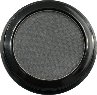 Picture of Pure Ziva Thunder Matte Dark Grey Blue Gray Pressed Powder Single Vegan Eyeshadow; Talc, Paraben & Cruelty Free