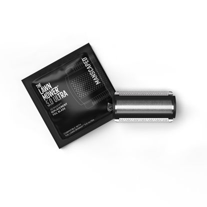 Picture of MANSCAPED® The Lawn Mower® 5.0 Ultra SkinSafe® Replacement Foil Blade - Stainless Steel Groin Hair Foil Shaver Head Refill, for Close Body Hair Grooming, Snap-In Cartridge, 1 Pack