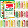 Picture of DMSKY 60 Pack Lip Balm, Natural Lip Balm Bulk with Vitamin E and Coconut Oil, Lip Care Product, Moisturizing Soothing Chapped Lips