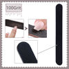 Picture of 3 Pack Nail File, 100/180 Grit Professional Emery Boards Nail File Pack, Reusable Nail File for Acrylic Nails and Natural Nails, Black