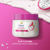 Picture of Dove Body Scrub Dragon Fruit & Coconut Cream For SIlky Smooth Skin Body Scrub Exfoliates and Provides Lasting Nourishment 15 oz