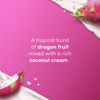Picture of Dove Body Scrub Dragon Fruit & Coconut Cream For SIlky Smooth Skin Body Scrub Exfoliates and Provides Lasting Nourishment 15 oz