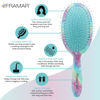 Picture of Framar Hair Brush Detangler - Hair Brushes for Women, Detangling Brush For Curly Hair, Detangle Brush, Wet Hair Brush for Thick Hair, Womens Hair Brush For Curly Hair, Brushes For Hair - Blue Tie Dye