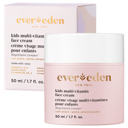 Picture of Evereden Kids Face Cream: Cool Peach, 1.7 oz. | Kids Face Lotion | Clean and Non-Toxic Kids Face Moisturizer | Multi-Vitamin Skin Care for Kids