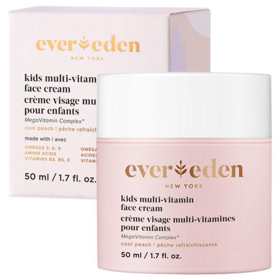 Picture of Evereden Kids Face Cream: Cool Peach, 1.7 oz. | Kids Face Lotion | Clean and Non-Toxic Kids Face Moisturizer | Multi-Vitamin Skin Care for Kids