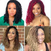 Picture of 8 Packs Crochet Box Braids- 14 Inch Goddess Box Braids Crochet Hair Bohomian Crochet Braids Hair Synthetic Braiding Hair Extensions Crochet Hair for Black Women (14(8Packs), 27/613)