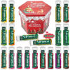 Picture of Yopela 19 Pack Christmas Natural Lip Balm Bulk with Vitamin E and Coconut Oil Lip Care Set - Moisturizing, Soothing, and Repairing Dry and Chapped Lips - 19 Flavors - Non-GMO