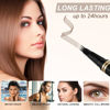 Picture of Eyebrow Pen,2-in-1 Waterproof Eyebrow Pencil with 4 Tip Microblading Brow Pen and Ultra-Precise Brow Pencil,with Dual-ended Eyebrow Brush,Eyebrow Makeup for Natural Looking-Dark Brown